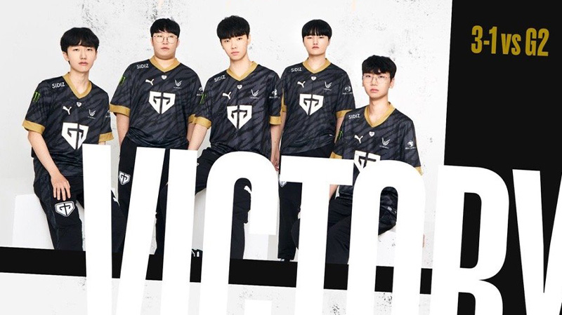 韩国GEN.G「3:1」击败欧洲G2